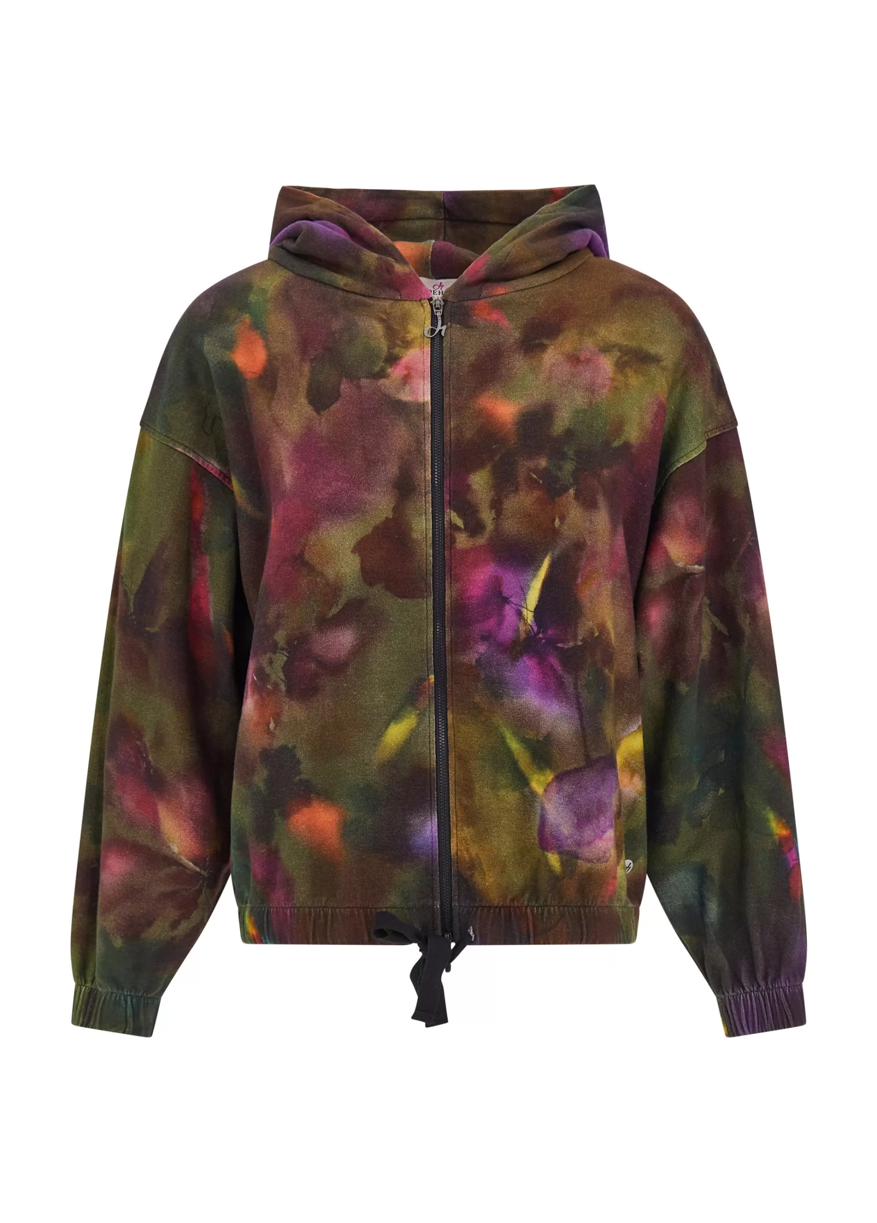 Flash Sale DEHA Allover Puff Full Zip Hoodie Multicolor Camuflower