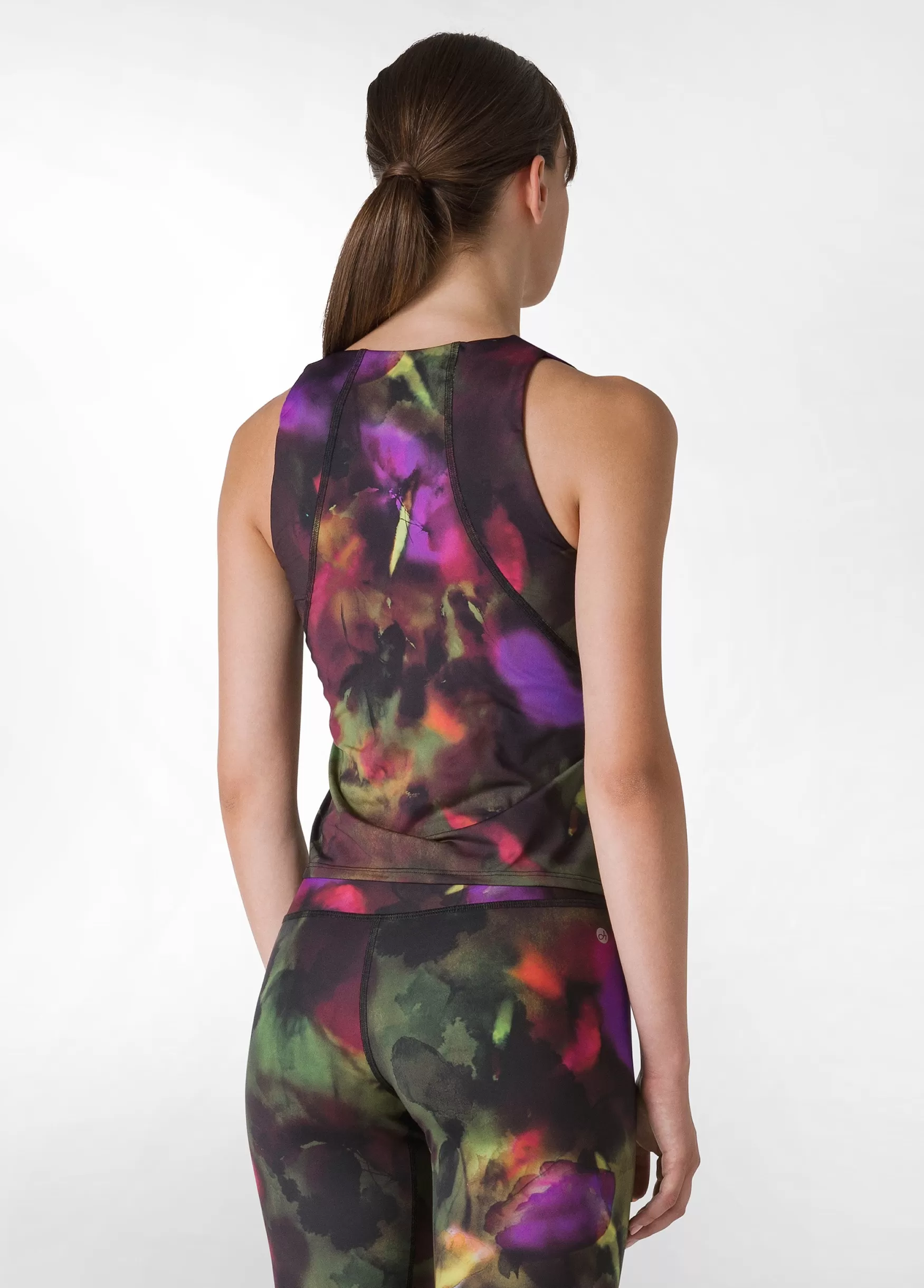 Fashion DEHA Allover Sport Bra Multicolor Camuflower