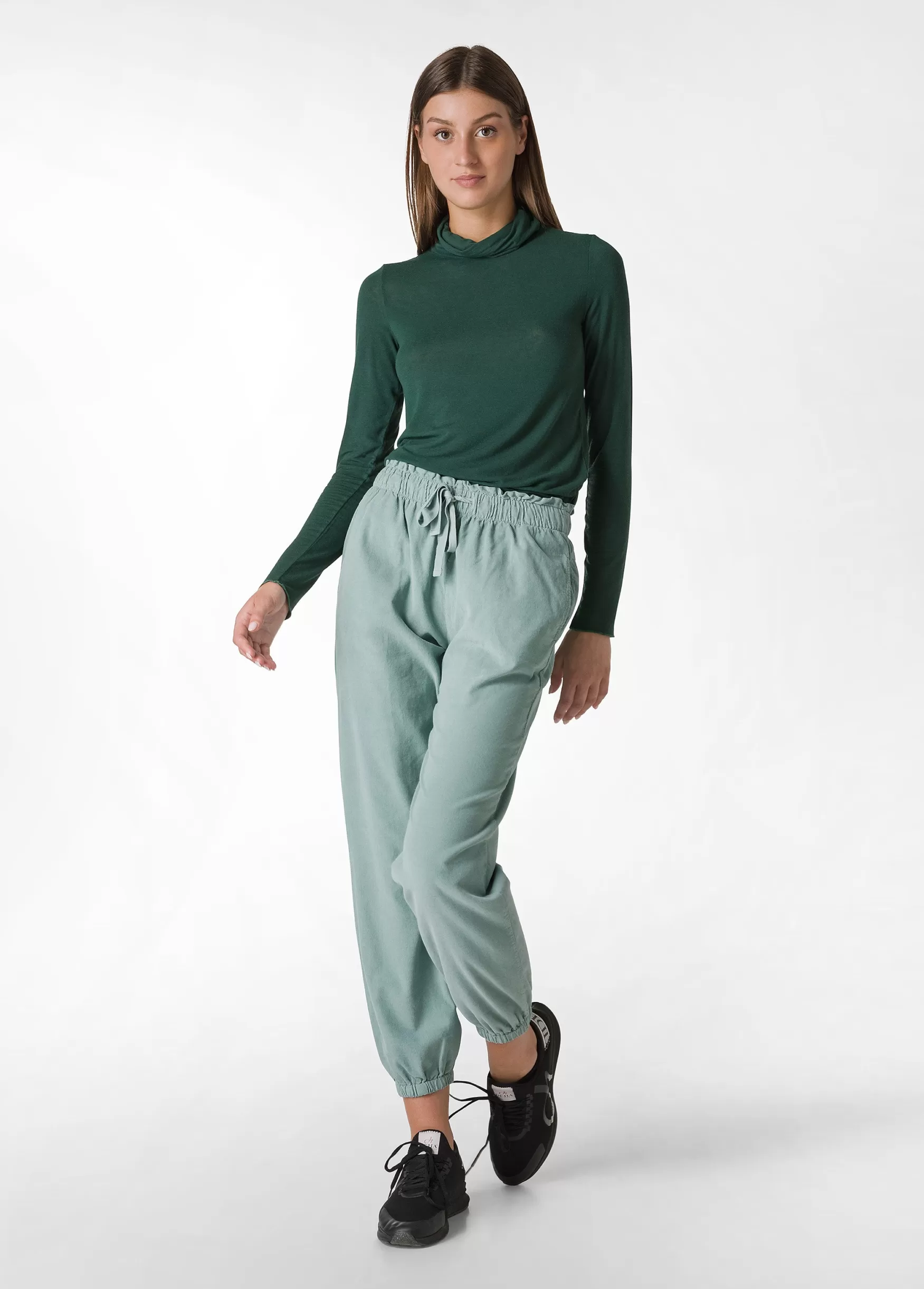Cheap DEHA Corduroy Jogger Pants Green Sage Green