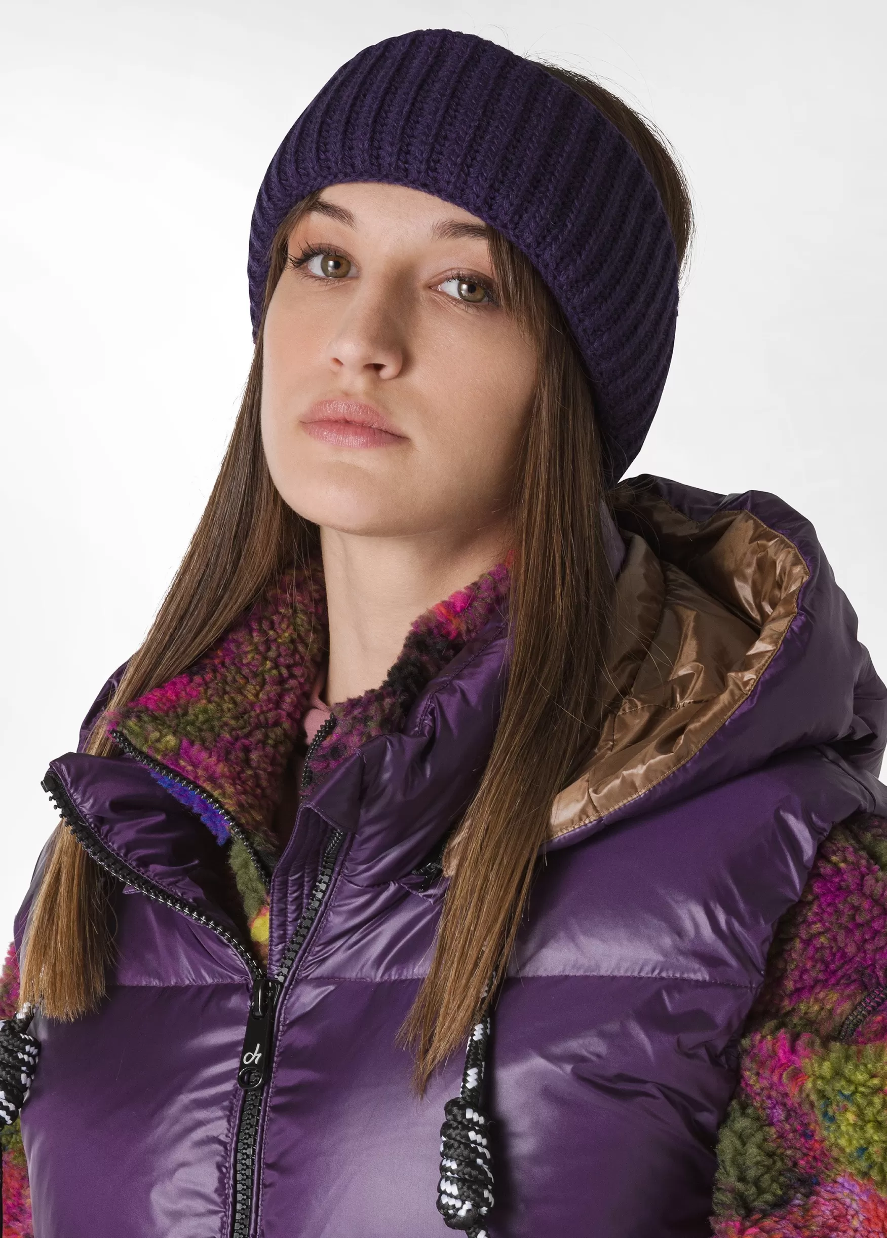 Clearance DEHA Head Band Purple Aubergine Violet