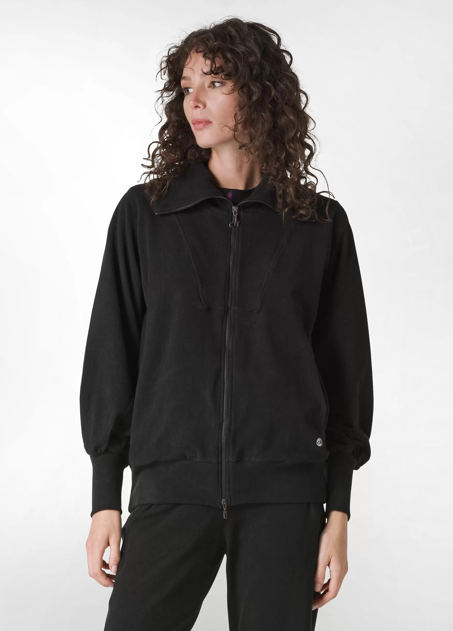 New DEHA Lounge Polar Fleece Jacket Black